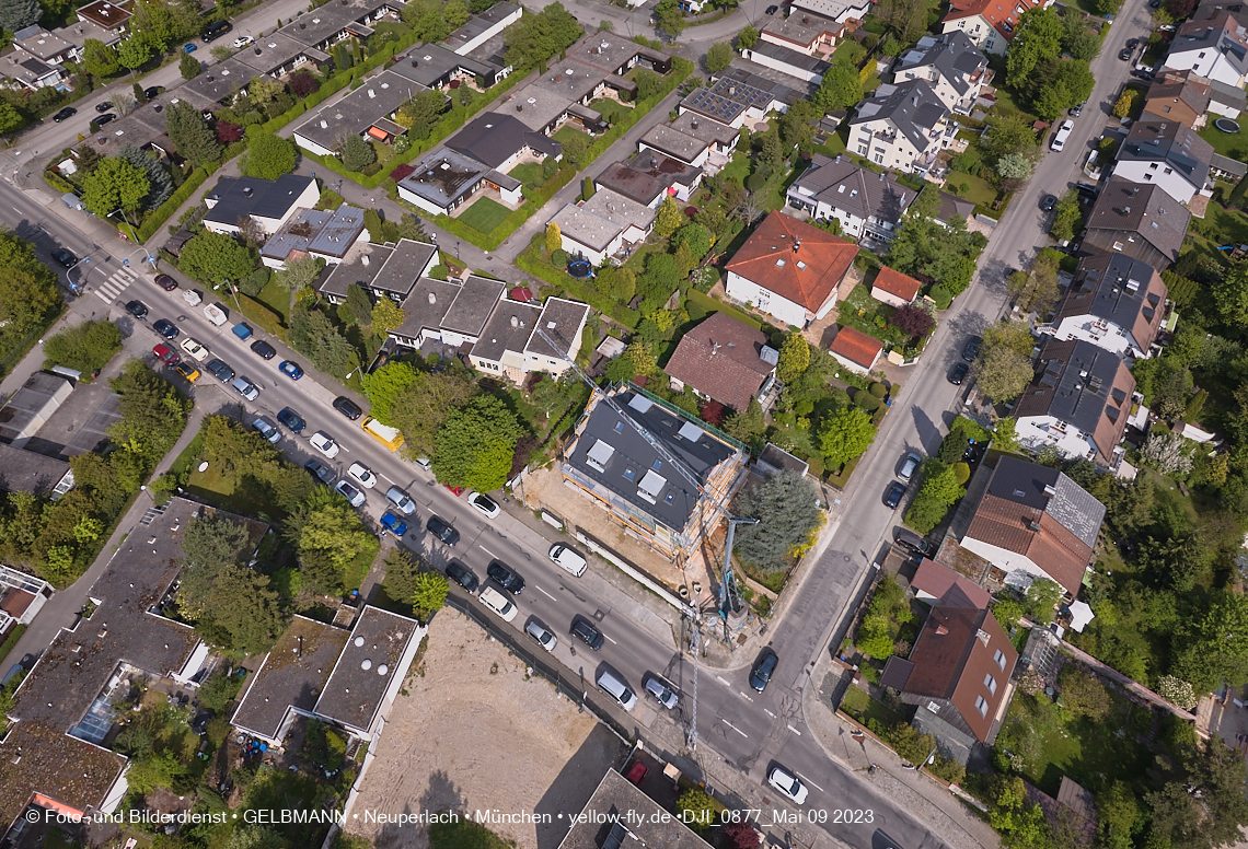 09.05.2023 - Baustelle Niederalmstraße 16 in Neuperlach